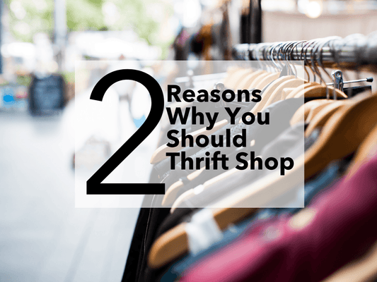 2 Reasons Why You Should Thrift Shop - The House of Routine