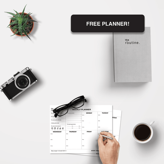 FREE Weekly Planner Print Out - The House of Routine